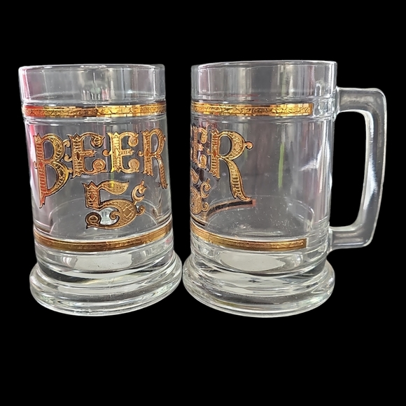 Barware Glass Set Of 8 Makers Mark, Moscow Mule, Vintage Beer Mugs, Suntori Toki - Picture 7 of 8